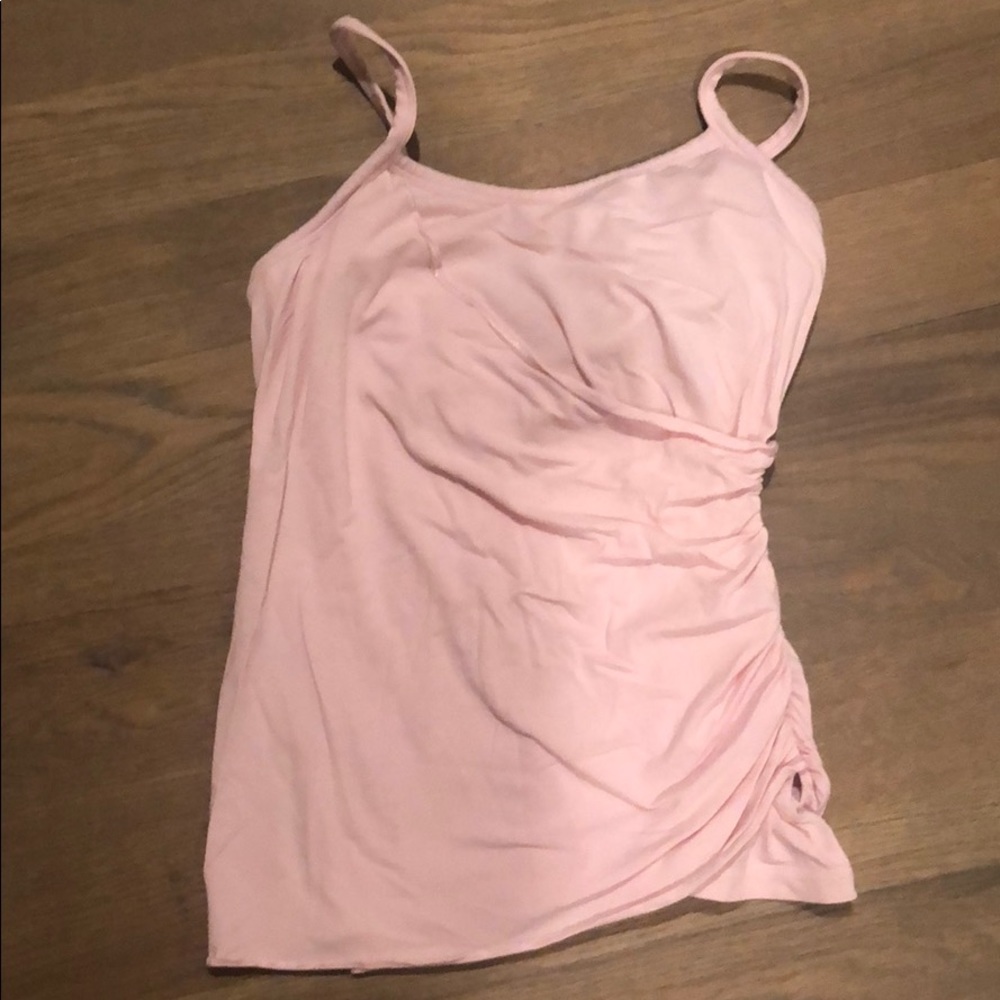 Nancy rose ruched tank